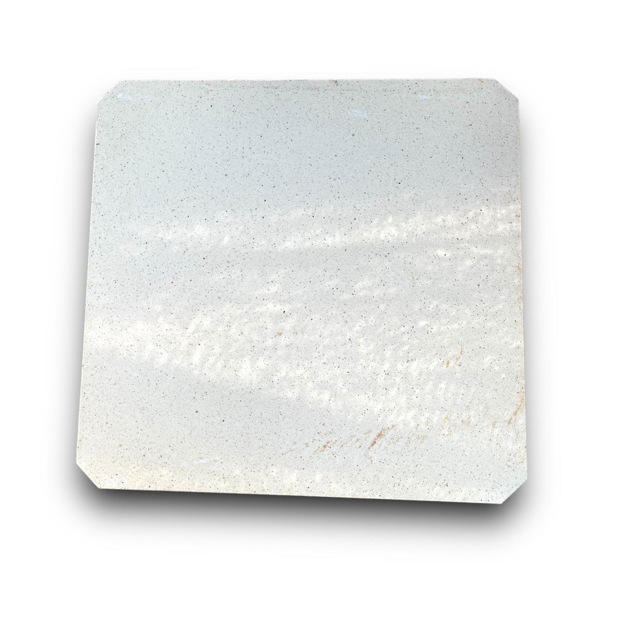 2 Placas Refractarias 13.5 x 13.5" - Base lisa de cordierita para hornos